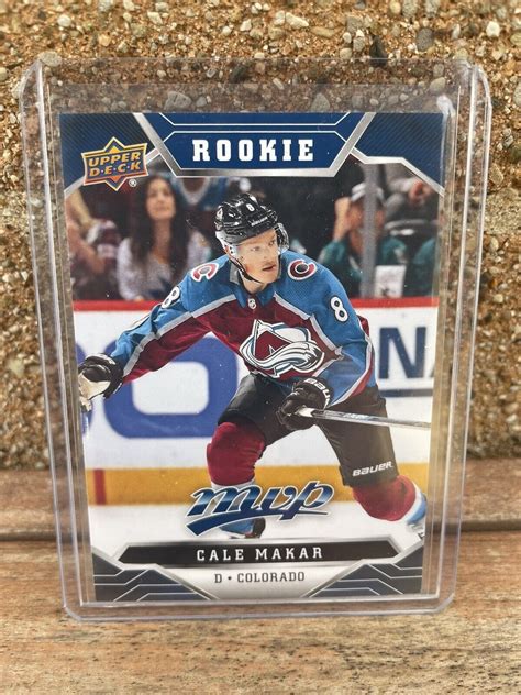 2019 20 Upper Deck MVP High Series Rookies Blue 247 Cale Makar RC