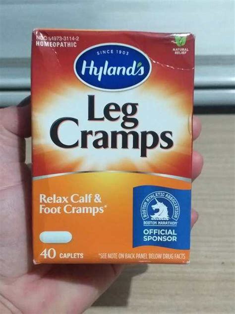 Hylands Leg Cramps Relax Calfandfoot Cramps 40 Caplets Lazada Ph