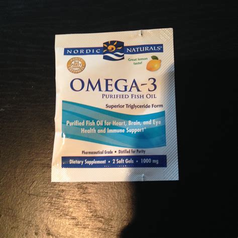 free sample: nordic naturals omega-3