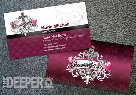 Business Card Design For Womens Ministry