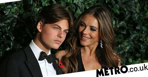 Liz Hurley Son Damian : Liz Hurley shares details about divorce from ...