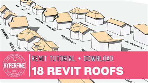 Revit Roof Tips And Tricks 18 Roofs In 11 Minutes Youtube