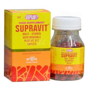 Supravit Tablet Manfaat Dosis Efek Samping K24