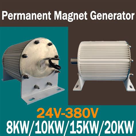 Low Speed Three Phase Permanent Magnet Generator 8000W 10000W 20000W