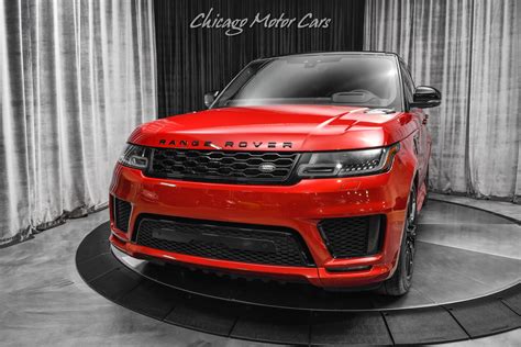 Used 2019 Land Rover Range Rover Sport Hse Dynamic Suv Firenze Red Driver Assist Pro Pack Rear