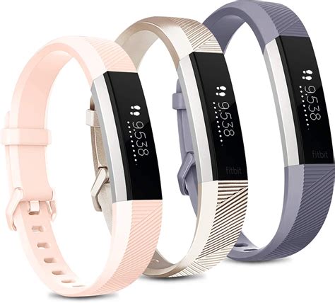 Amazon Pack Replacement Band Compatible For Fitbit Alta Bands