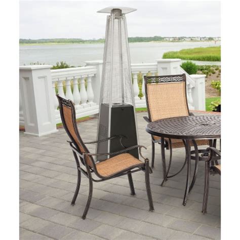 Hanover 7 Ft 42000 Btu Pyramid Propane Patio Heater In Black Han101blk 1 Fred Meyer