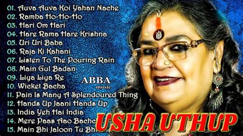 Best Of Usha Uthup Blockbuster Hindi Songs Collection Superhit