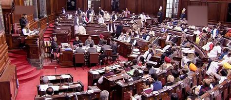 Rajya Sabha Adjourned For Day Amid Opposition Protest Over Caa Npr