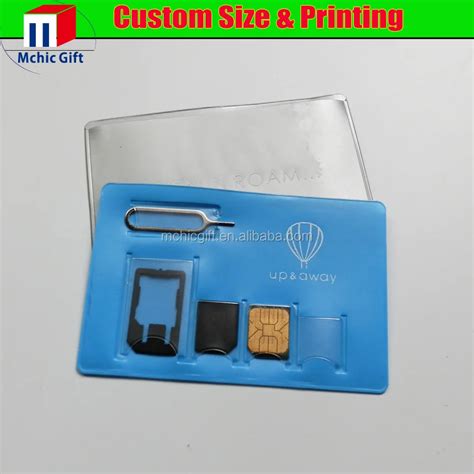 Customized Plastic Pvc Sd Card Holder Micro Nano Card Holder Buy Pvc