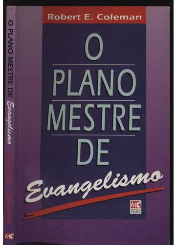 Sebo Do Messias Livro O Plano Mestre De Evangelismo