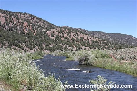 Photographs of the Walker River Scenic Drive in Nevada - The East Walker River in Nevada