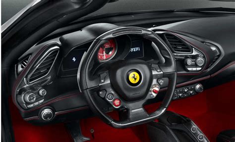 Ferrari 488 Carbon Fiber Dashboard Accents Miller Motorcars Boutique