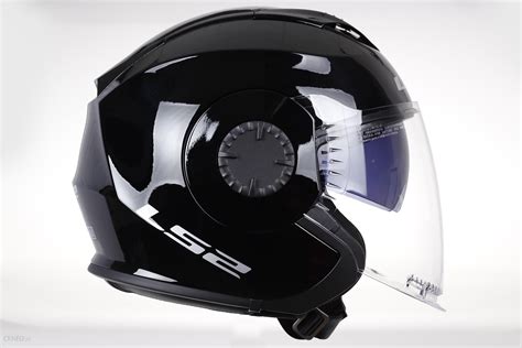 Kask motocyklowy Ls2 Verso Black Of570 Otwarty Czarny Połysk Opinie i