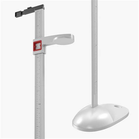 portable mechanical height measuring turbosquid