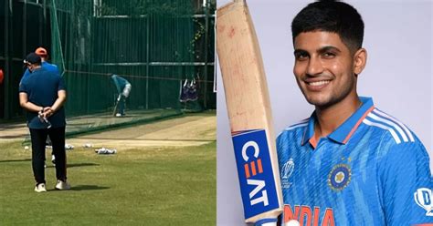 Icc Cricket World Cup Shubman Gill Starts Batting In Nets Ahead Hot