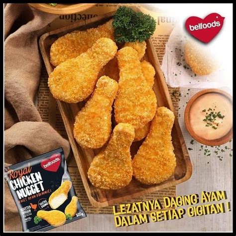 Jual Belfoods Royal Chicken Nugget Drummies 500gr Naget Ayam Drum Stick