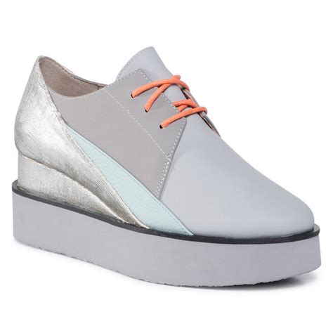 Scarpe Basse United Nude Spark Derby 10599664149 Grigio Escarpe It