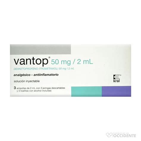 VANTOP AMPOLLA X 3 DOSIS Farmacias De Occidente