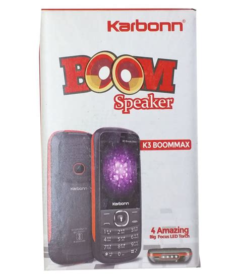 Karbonn K Boom Max Coffee Feature Phone Online At Low Prices