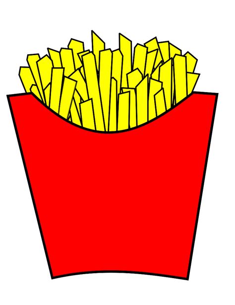 Fries Cartoon - Cliparts.co