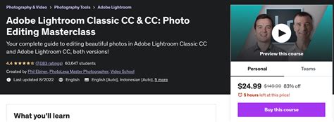 10 Best Lightroom Courses Including Free Tutorials In 2023