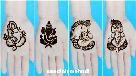 Easy Ganesha Mehndi Design For Bridal Mehndi Ganesh Chaturth Special