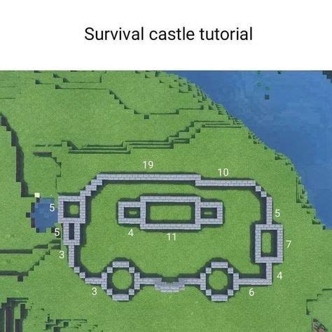 Minecraft Builds & Tutorials ☁️ on Instagram: "Castle Tutorial 🏰 Made ...