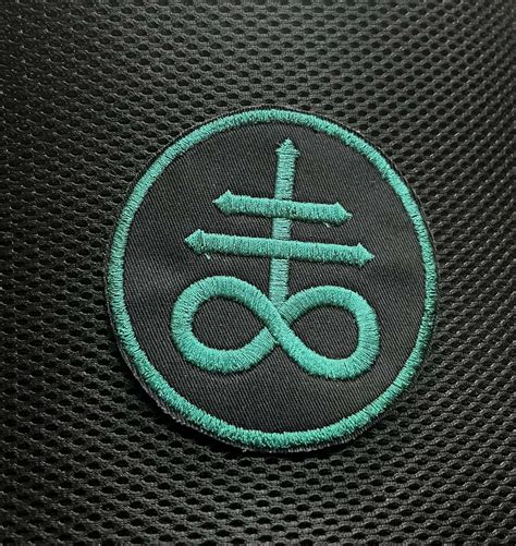 Leviathan Sigil Cross, Demon, Demonology Embroidered Patch - Etsy