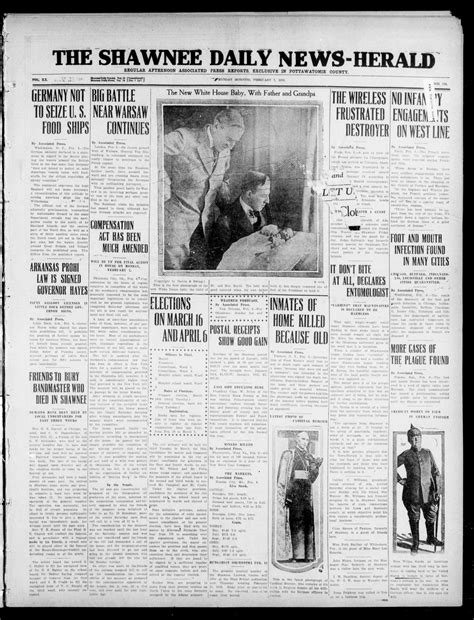 The Shawnee Daily News-Herald (Shawnee, Okla.), Vol. 20, No. 124, Ed. 1