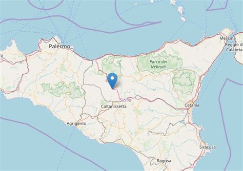 Scossa Di Terremoto Nel Cuore Della Sicilia Epicentro A Resuttano