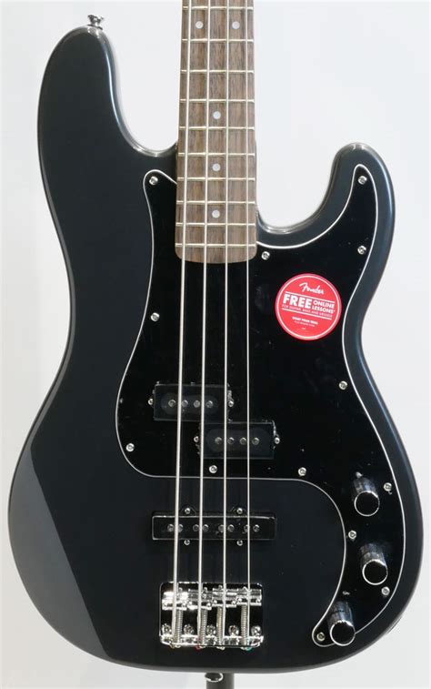 Squier Affinity Series Precision Bass Pj Charcoal Frost Metallic