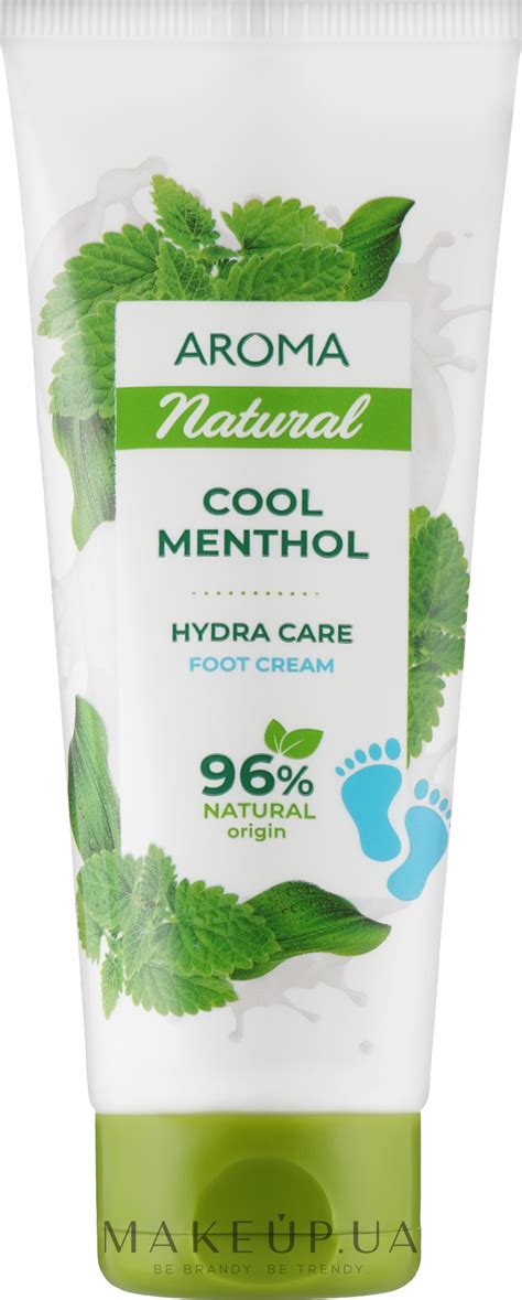 Aroma Green Line Menthol Softening Foot Cream - Крем для ног с ментолом ...
