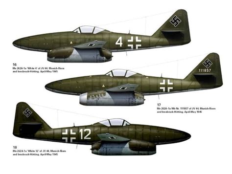 Pin Em Planes Messerschmitt Me 262