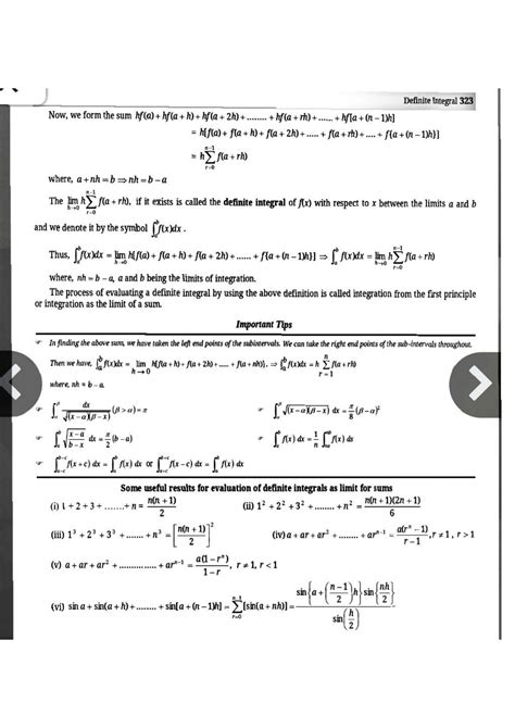 Solution Definite Integral Notes Studypool