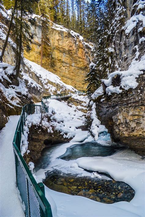 Johnston Canyon Winter Hike Johnston Canyon Winter Hike Banff