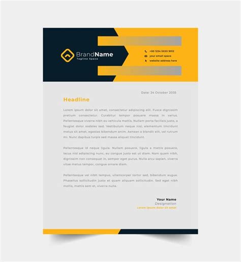 Plantilla De Identidad Corporativa Vector Premium