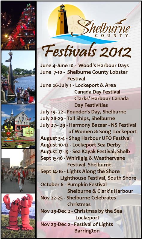 2012 Shelburne County, Nova Scotia Festivals | Festival, County, Shelburne