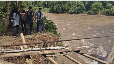 Curah Hujan Tinggi Picu Bencana Di Empat Lawang Sumsel Jembatan