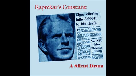 Kaprekar S Constant A Silent Drum Youtube