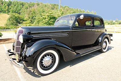 Dodge : Other Deluxe Sedan 1936 Dodge Four Door Sedan Deluxe Leather ...