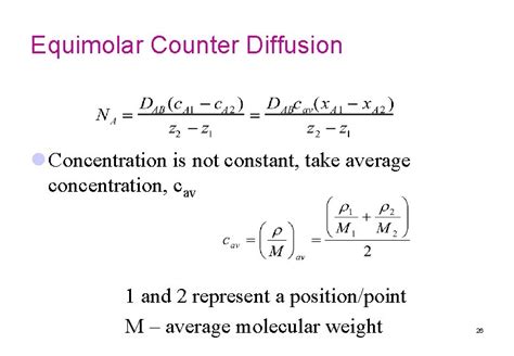 Chapter One Principles Of Mass Transfer 1 Mass