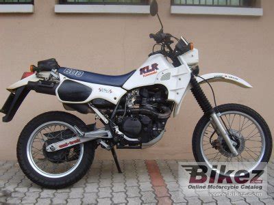 1986 Kawasaki KLR 600 Specifications And Pictures