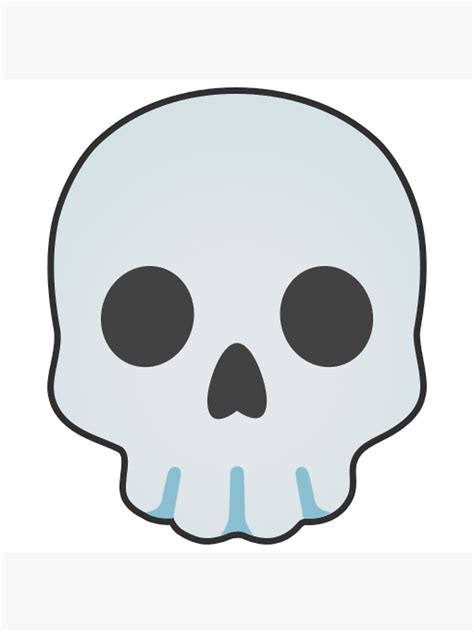 "Skull meme design" Poster for Sale by Rahmanovyc | Redbubble