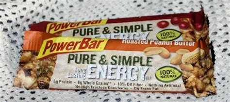 PowerBar Pure & Simple Energy Bar Review