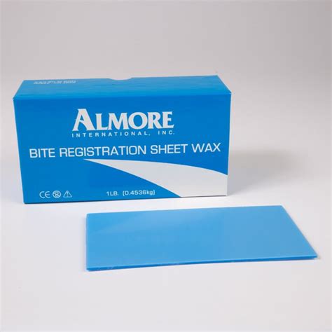 Bite Registration Wax Almore International