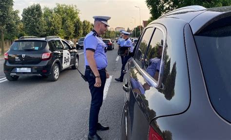 Acțiune a polițiștilor pentru creșterea siguranței rutiere în județul