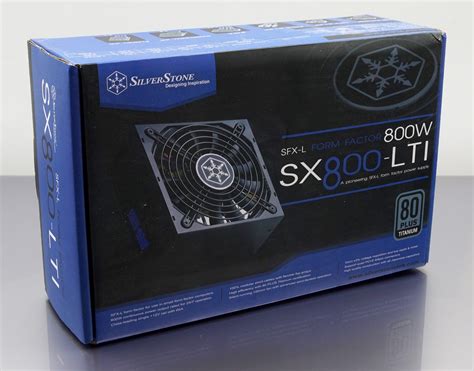 The Silverstone Sx Lti Sfx L W Psu Review Big Psu Small Niche