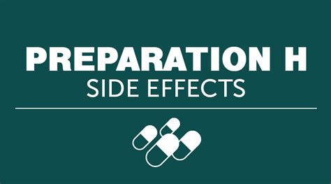 Preparation H Side Effects In Full Detail | SideEffects.com