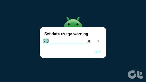 5 Ways To Limit Mobile Data Usage On Android Guiding Tech